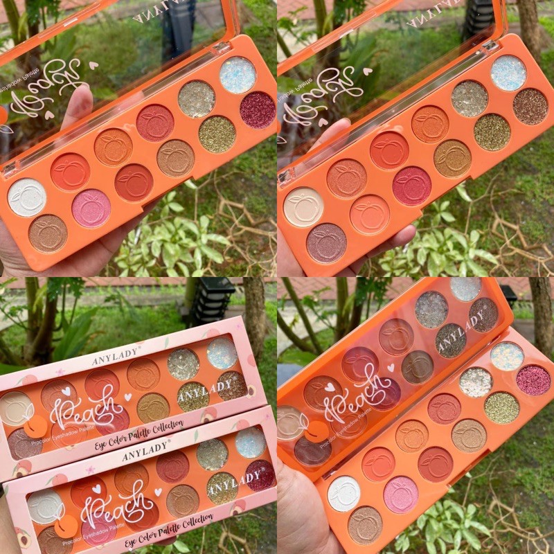 [ ECER ] ANYLADY MERMAID FUN &amp; PEACH 754 EYESHADOW