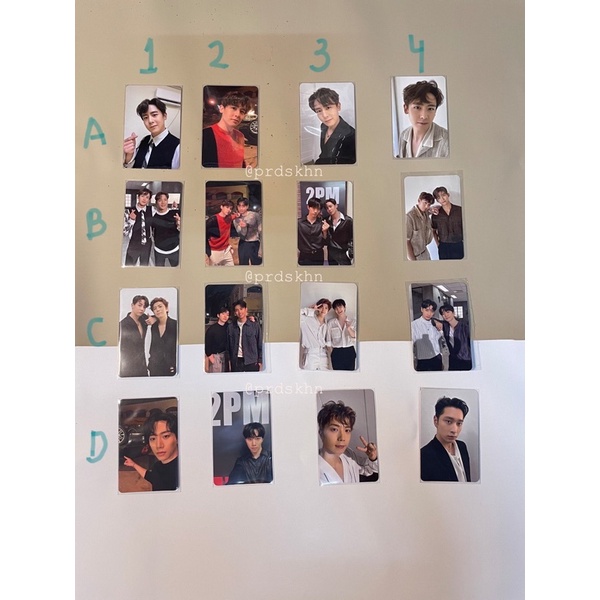 2PM PHOTOCARD