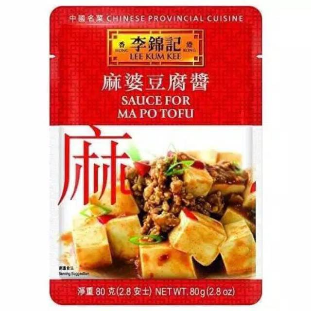 

Lee Kum Kee Sauce For Mapo Tofu 80gr Bumbu Saus Tahu