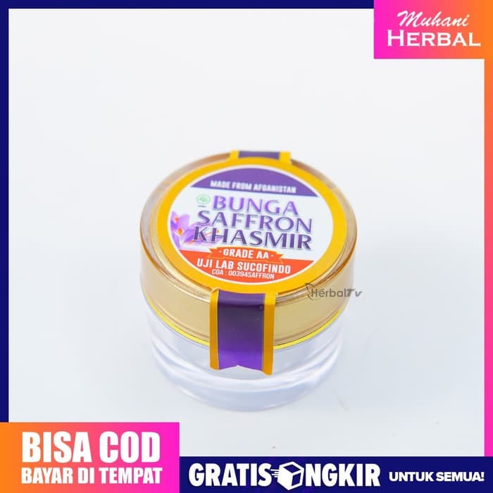 

Buruan Beli - Bunga Saffron Kashmir 0,5 Gram (Grade Aa) Original Safron Afganistan