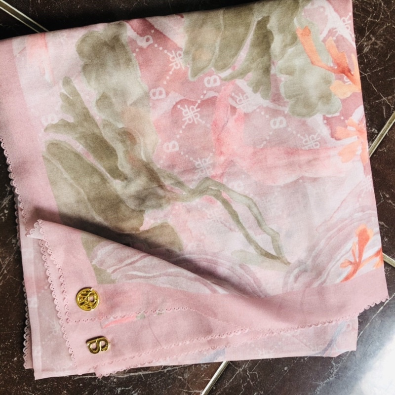 Preloved Buttonscarves Xanadu Scarf Taffy