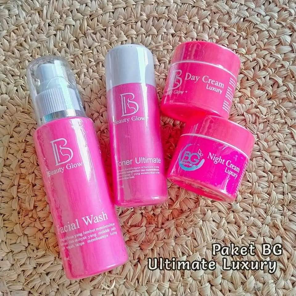 BEAUTY GLOW BG SKIN PAKET ULTIMATE / PERAWATANWAJAH PAKET LENGKAP BEAUTY GLOW / ORIGINAL BPOM BG SKI