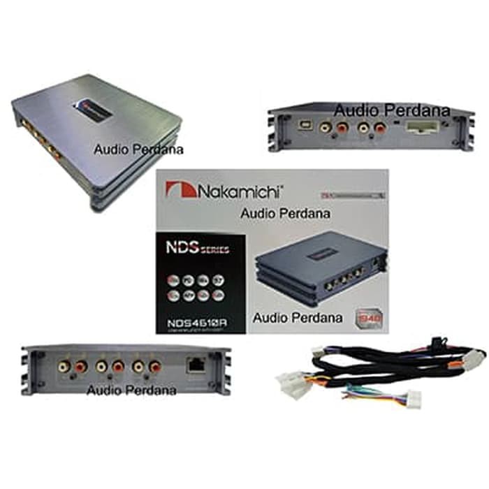 Processor Prosesor Nakamichi NDS 4610A DSP 6 Ch Built Amp 4 Channel