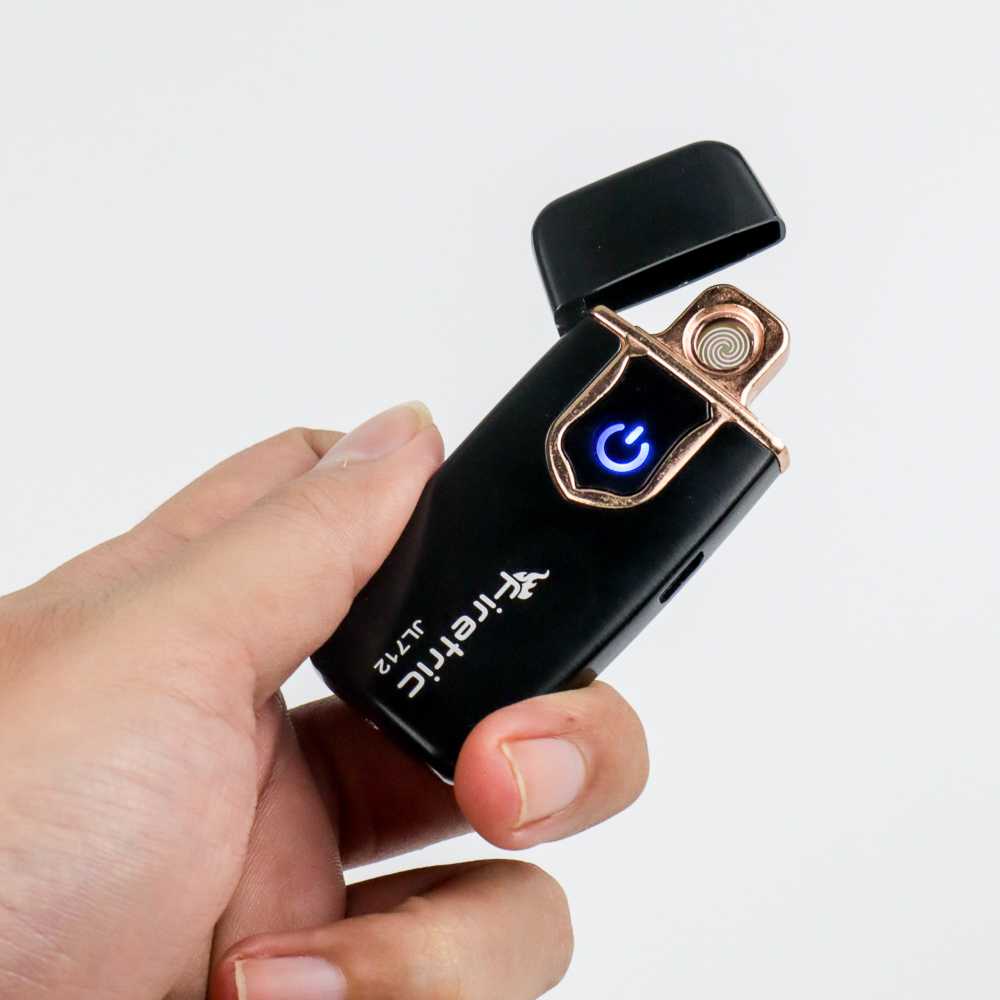 (100% BARANG ORI) Firetric Korek Api Elektrik Fingerprint Touch Sensor - JL712