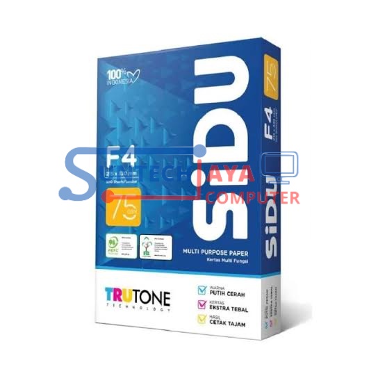 

Kertas F4 75 gram SIDU Copy/ Print Paper HVS isi 500 lembar