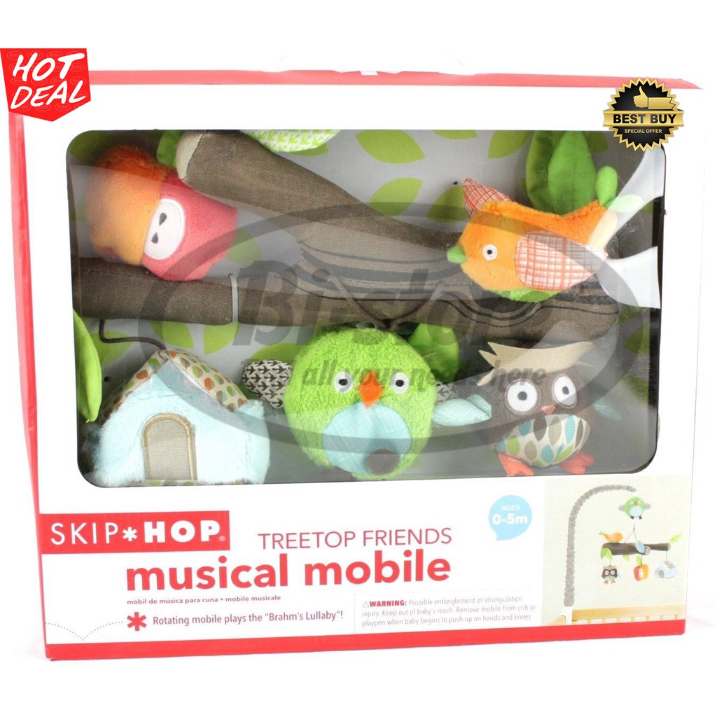 Skip Hop Crib Mobile Treetop Friends Dekorasi Untuk Si Kecil