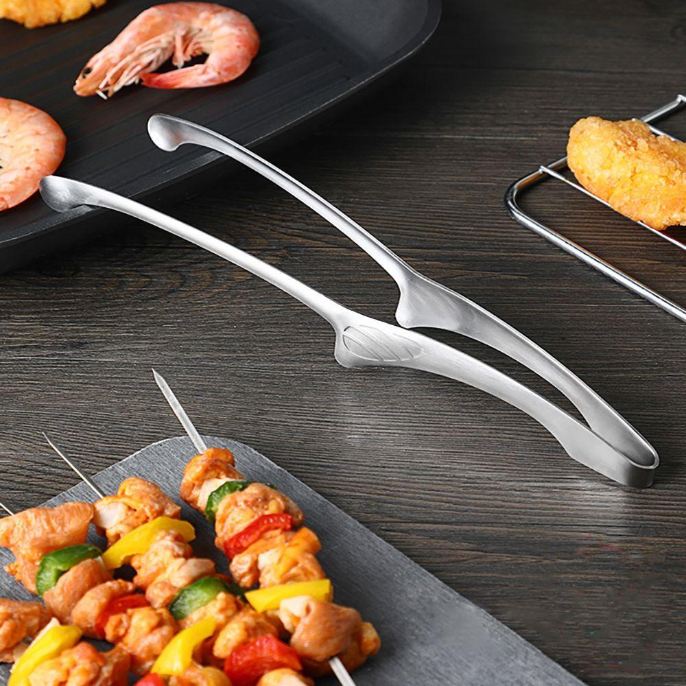 [Elegan] Penjepit Makanan Anti Lengket Memasak Non-Slip Anti Panas BBQ Tools