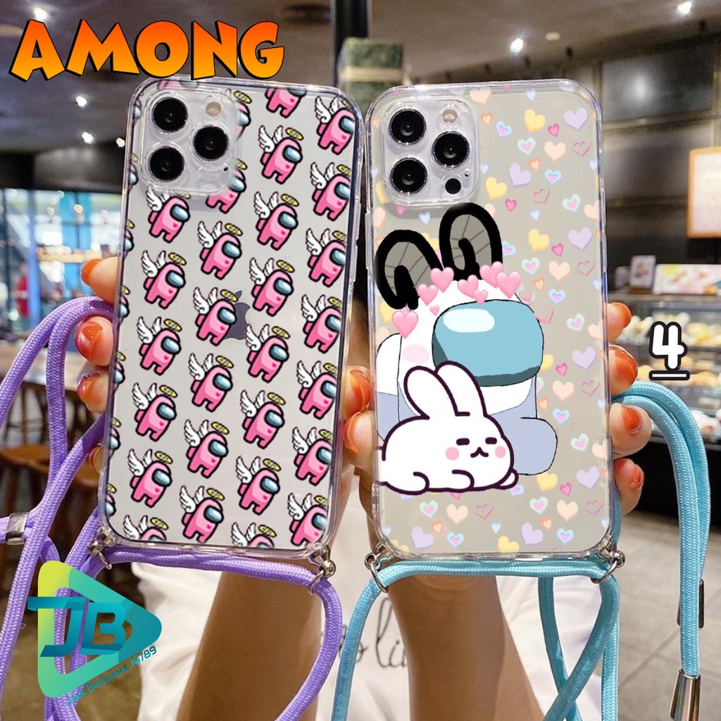 SOFTCASE SLINGCASE LANYARD BENING KARTUN OPPO VIVO XIAOMI SAMSUNG REALME IPHONE ALL TYPE JB4717