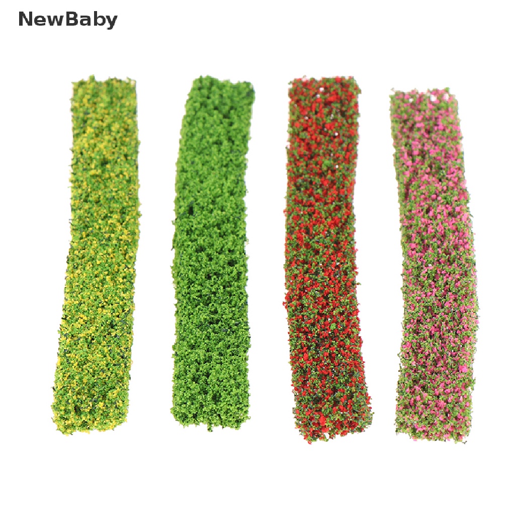 Newbaby 2PCS Miniatur Pagar Rumput Hijau Untuk Dekorasi Taman Minifairy Garden