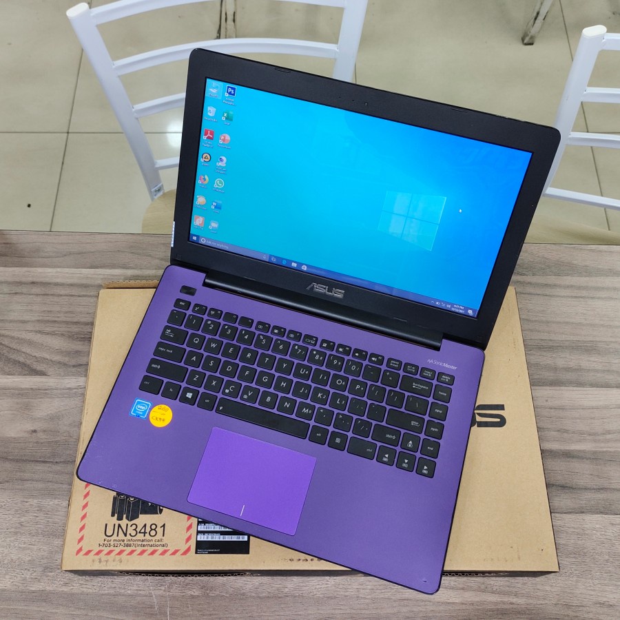 LAPTOP ASUS HDD 500 GB GENERASI TERBARU WINDOWS10 ZOOM SIAP PAKAI