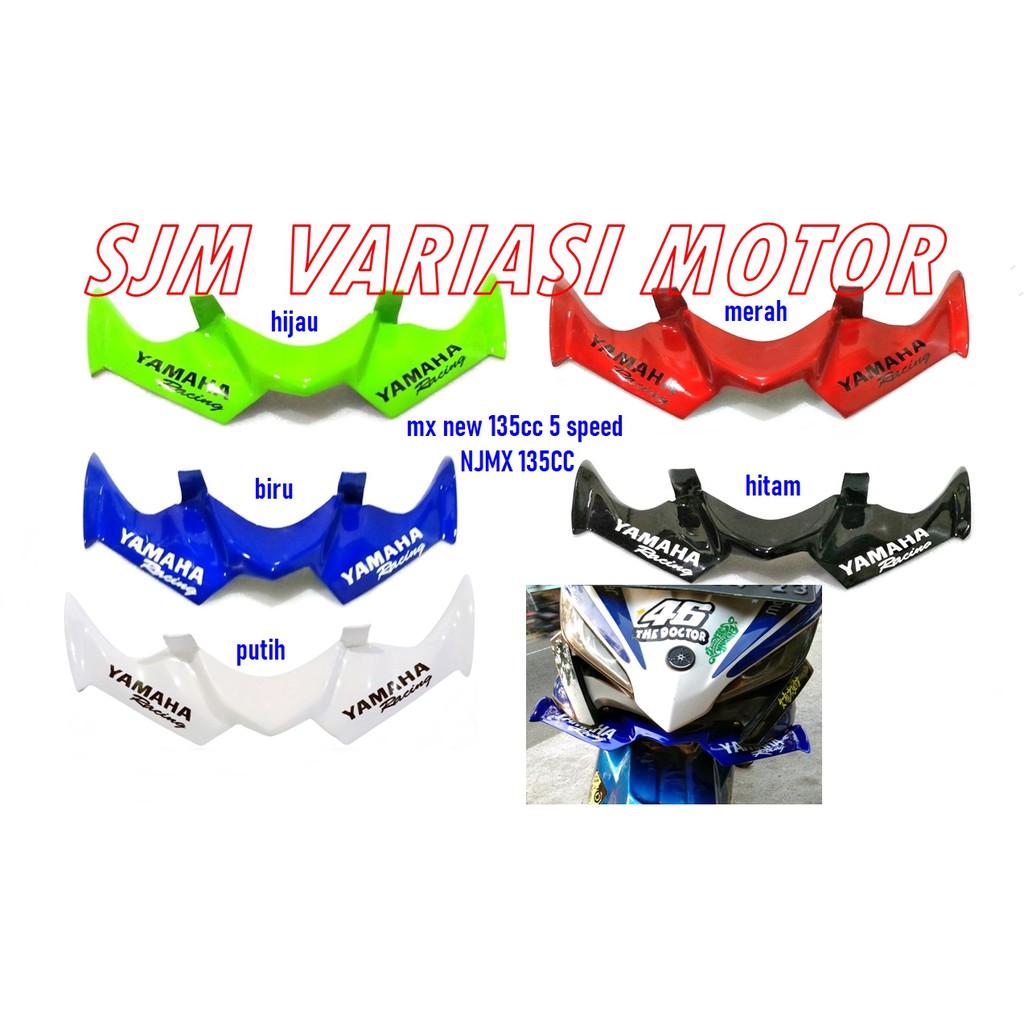 winglet yamaha MX NEW 135 -winglet NJMX 135 winglet YAMAHA MX NEW 135CC