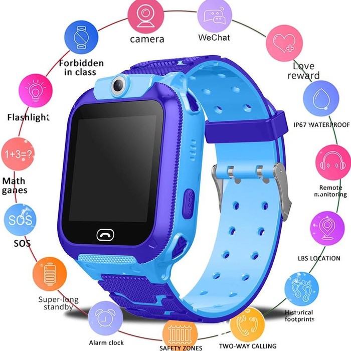 ANTI GORES JELLY HYDRO JAM SMARTWATCH KIDS Q12 - IP67 - IPX4 Z5 IMOO