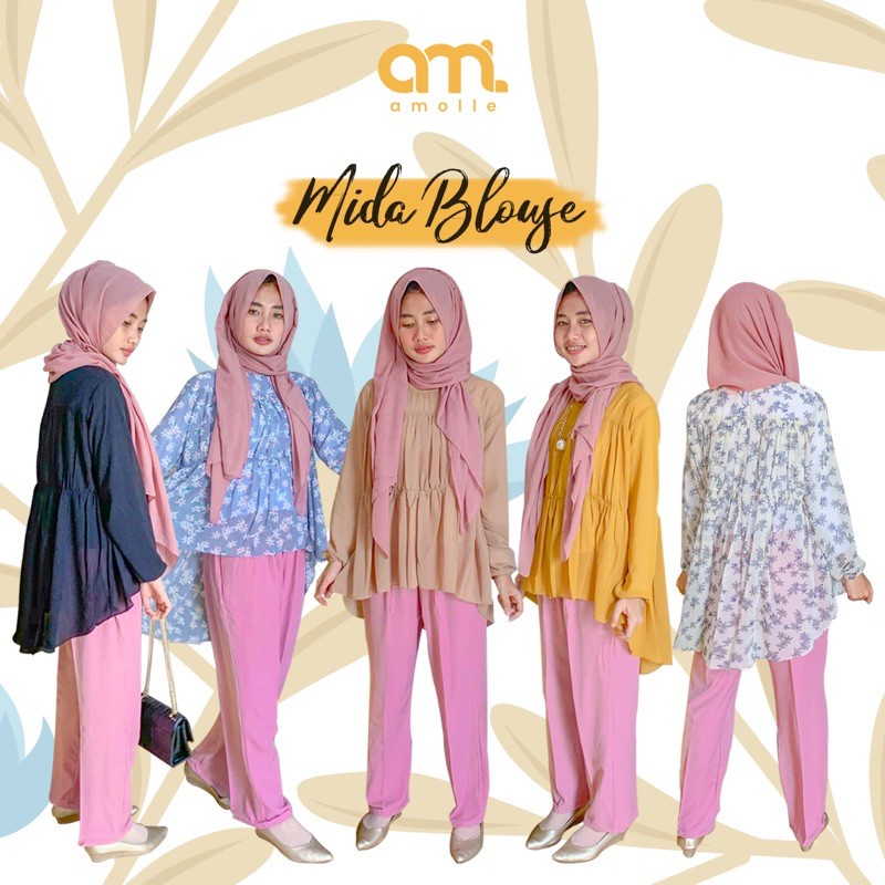 Mida Blouse Nude By Amolles