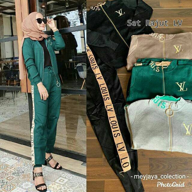 Set rajut LV premium