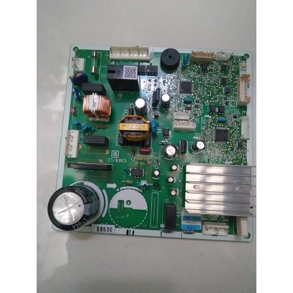 Main board modul pcb kulkas hitachi original
