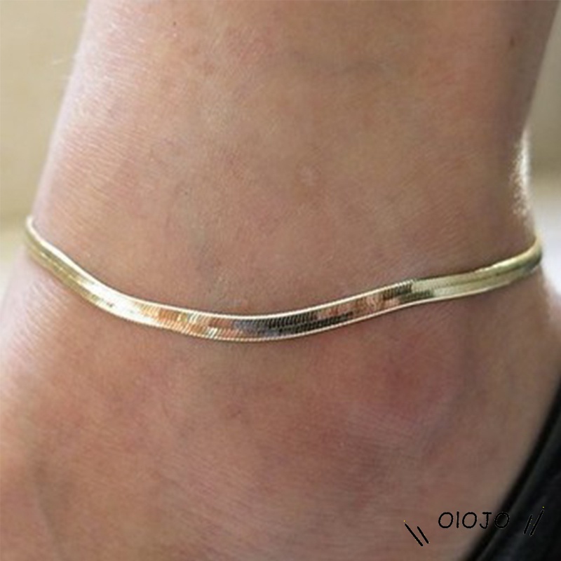 【COD】Fashion Gelang Kaki Sederhana Wanita Modis Aksesori Hypoallergenic Yang