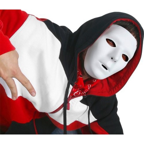 Topeng jabba jabbawockeez doff white like original