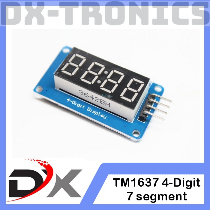 TM1637 Seven Segment 7 Segment 4 Digit Display Module