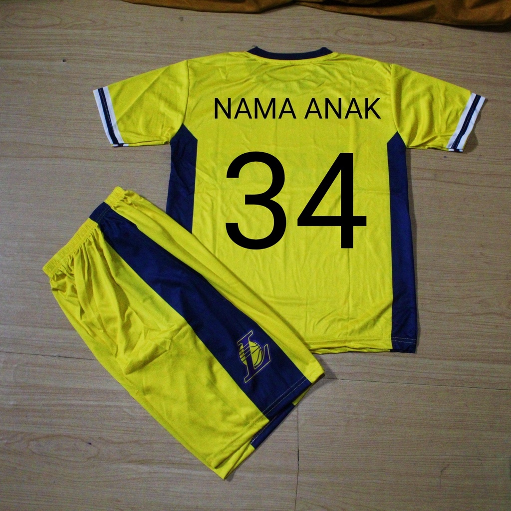 JERSEY BAJU BASKET ANAK SIZE 7-12THN