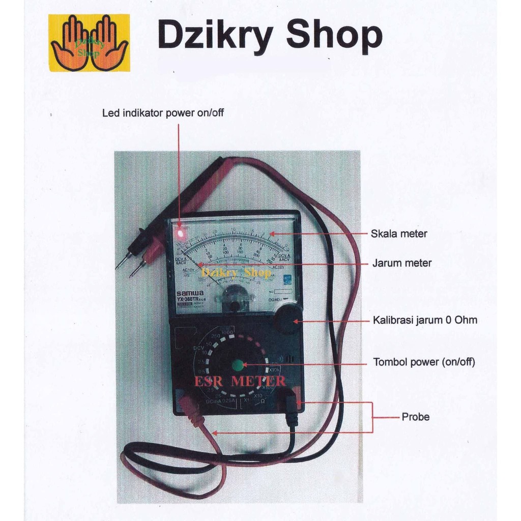 ESR METER ANALOG