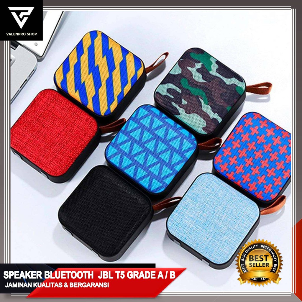 SPEAKER BLUETOOTH JBL T5 EXTRA BASS GRADE A SPEAKER BLUTUT