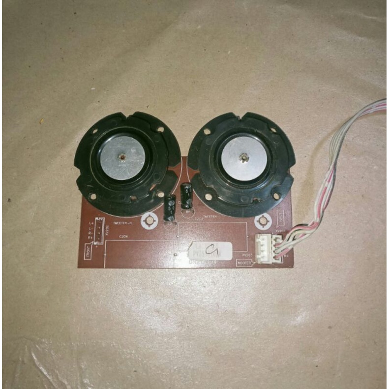 Speaker tweeter TV LED polytron tipe PLD24D558