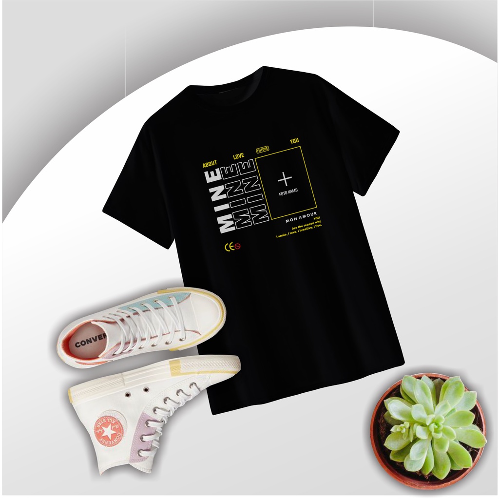 KAOS PREMIUM CUSTOM FOTO SENDIRI
