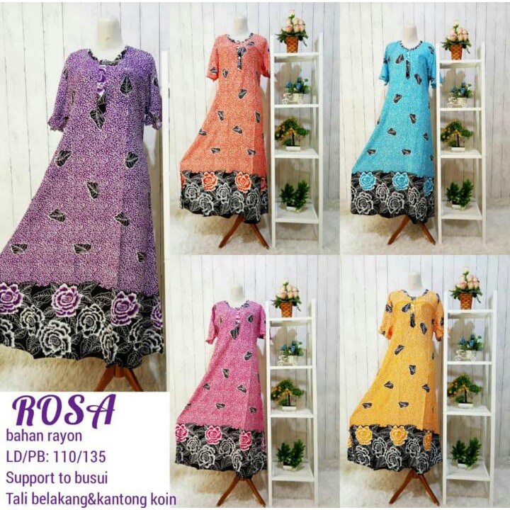 DASTER BATIK MURAH PEKALONGAN "MODEL ROSA"