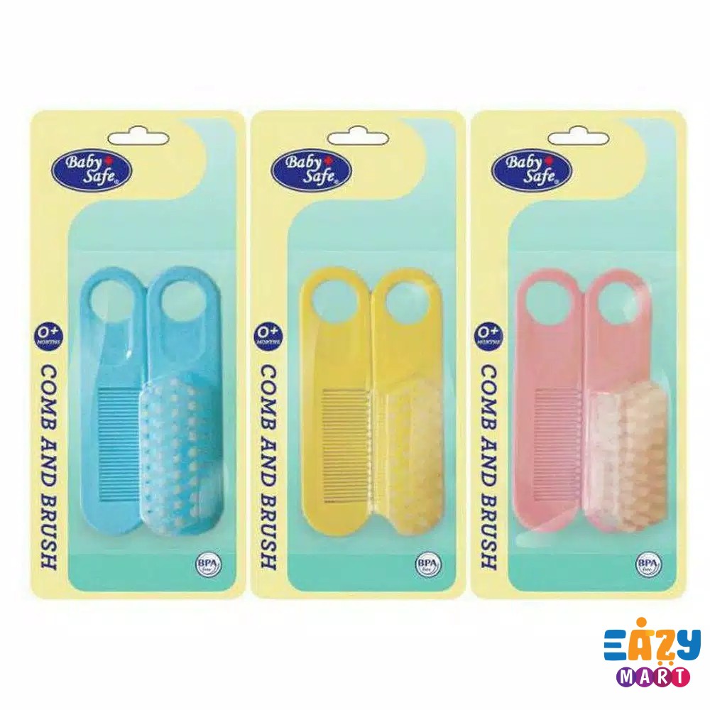 Baby Safe Sisir Bayi BD195 Comb and Brush