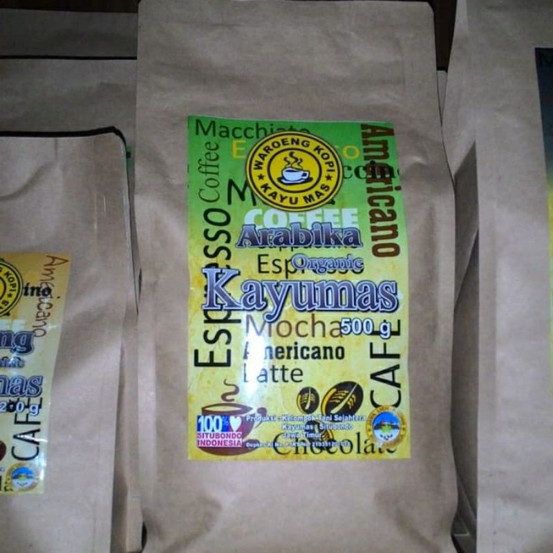

Kopi arabica kayumas roasted 500g