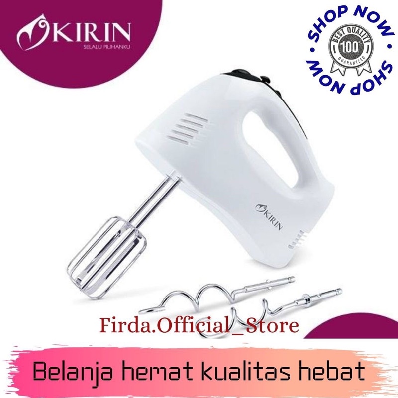 MIXER / HAND MIXER KIRIN KHM 287 / KHM-287 / KHM287 [HAND MIXER] (GARANSI RESMI)