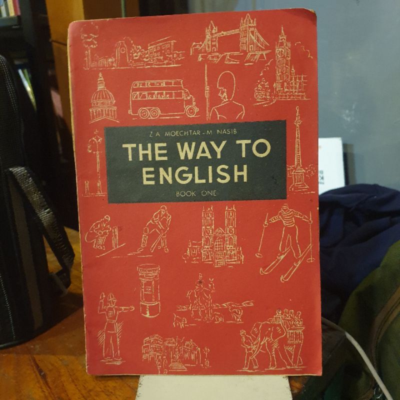 Buku The Way To English book one - Z.A Moechtar - Original
