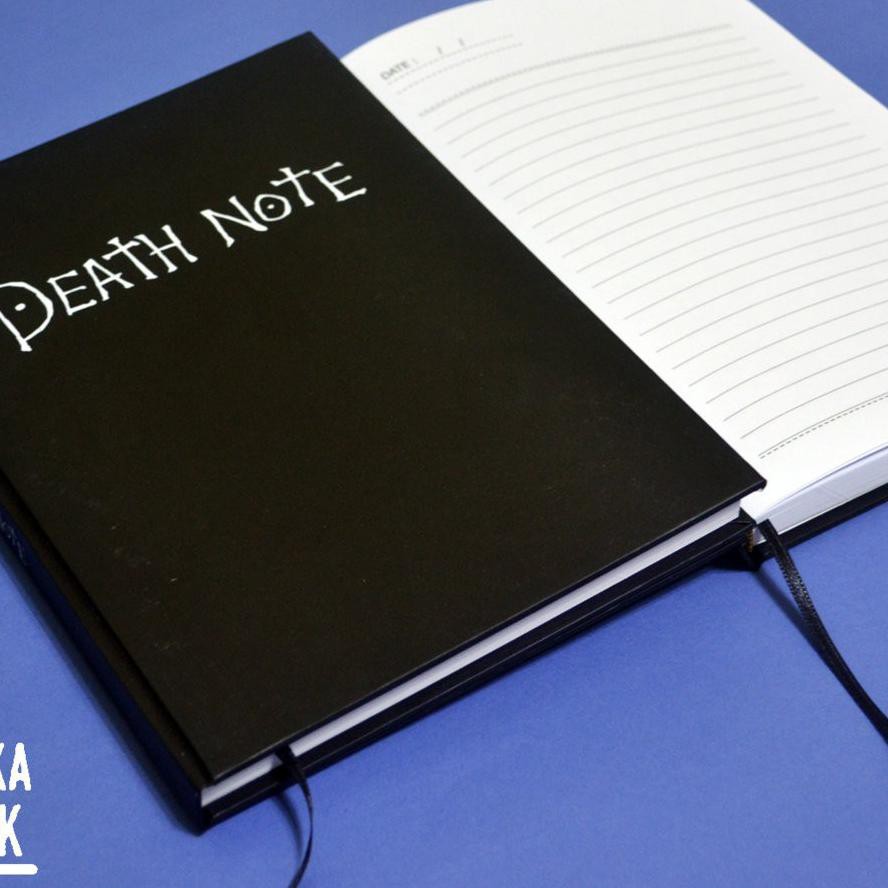 

Note Book Anime Death Note Kertas Bergaris Hardcover Buku Tulis Catatan Agenda Planner TERLAKU..!!