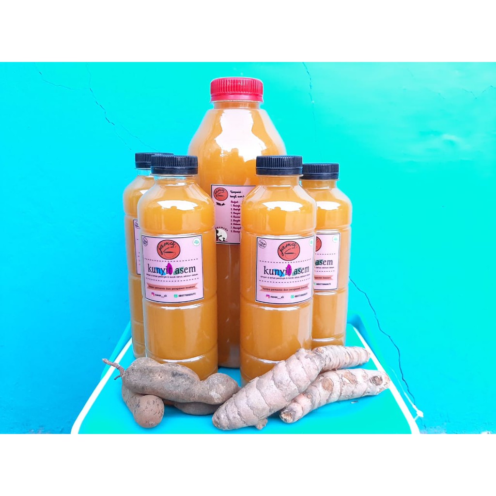 

Jamu Kunyit Asem "nanan ah!" 1000ml