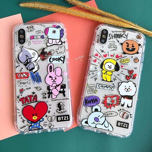 BT21 Airpillow Case / Anti Bentur / Anti Kuning PREMIUM