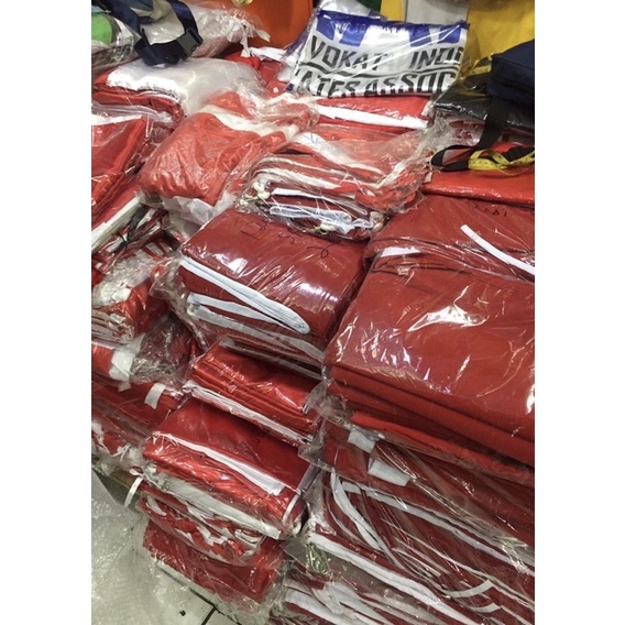 Bendera merah putih bahan katun sanwos 80x120