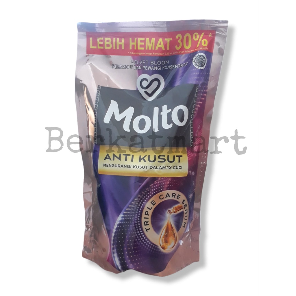 Molto Anti Kusut Velvet Bloom Pouch 720Ml