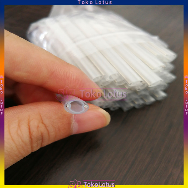 1 PACK Protector Protection Sleeve 2 Kawat Diameter Besar Fiber OpticPelindung sambungan fiber optik