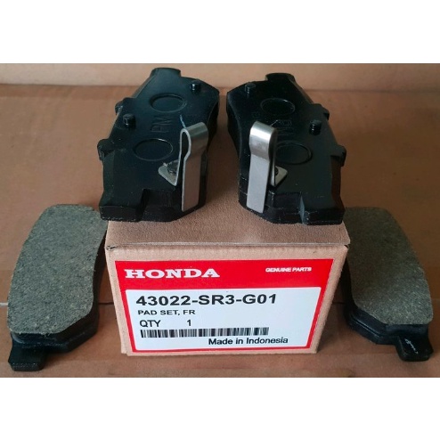 Brake Pad - Kampas Kanvas Rem Cakram Belakang Honda Jazz S RS GE8 & City I-Vtec GM2 2008 2009 2010 2
