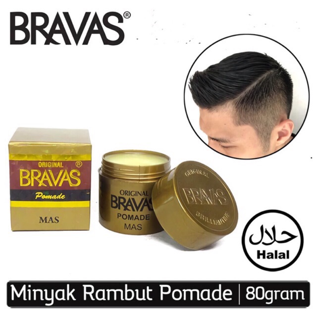 BRAVAS Brilliantine Pomade