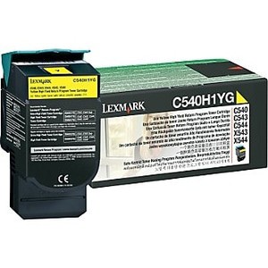 C540H1YG Toner Cartridge - Lexmark Genuine OEM (Yellow)