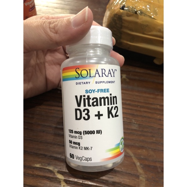 Jual solaray vitamin d3+k2 | Shopee Indonesia