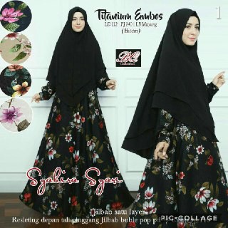 Gamis Syakira syar'i