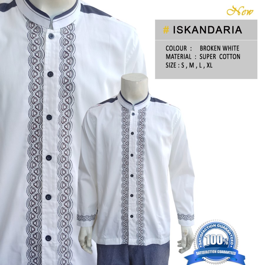BAJU KOKO DEWASA STELAN JUMBO PRIA POLOS TERBARU 2022 ORIGINAL Q9T7 FASHION MUSLIM PRIA KANCING BAJU