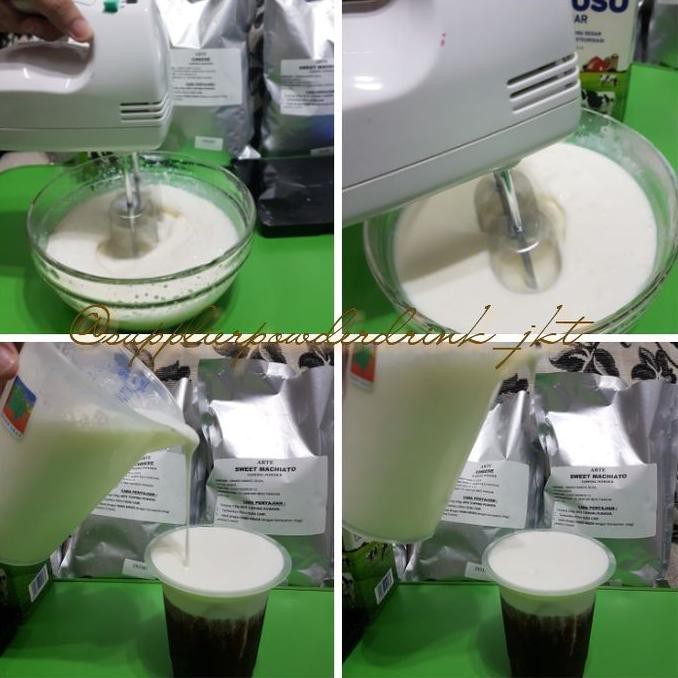 Topping Cream Cheese Tea By Arte Premium Powder Drink Jakarta Dirgaproject