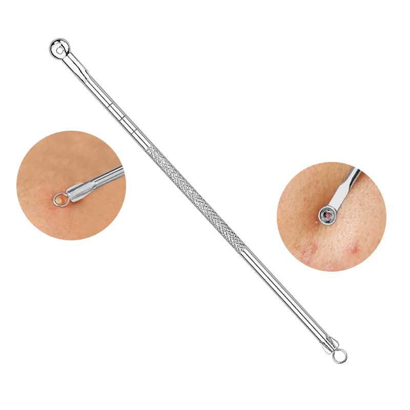 Pinset Pencabut Komedo Remover dan Jerawat Blackhead 3 PCS Stainless Steel Biutte.co  PT3