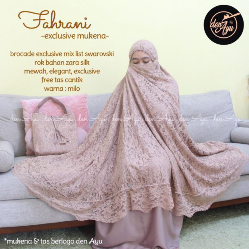 Mukena Exclusive Fahrani by Den Ayu