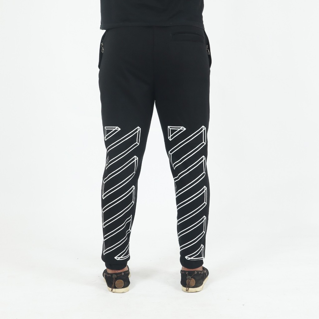 CELANA PANJANG PRIA JOGGER PANT OW 3D LINE SIMPLE GOOD QUALITY