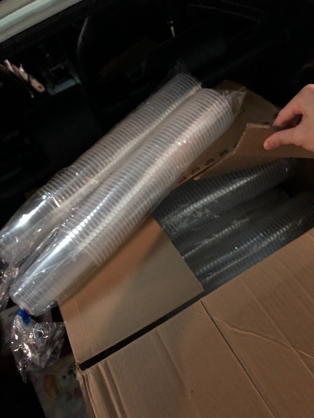 Per Pack Cup Gelas Plastik Pp 16 Oz Tebal 7 Gram Tanpa Tutup