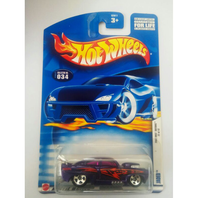 hotwheels JADED hotwheels classic car blue card lawas